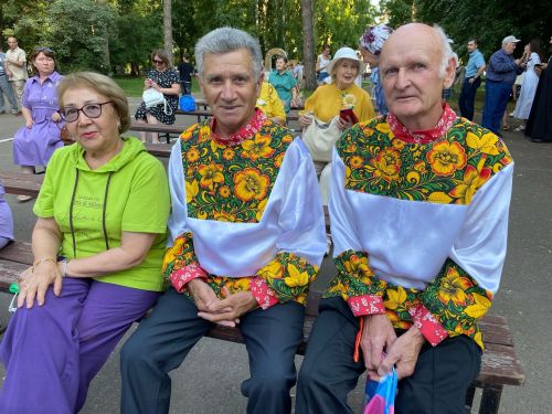 День семьи, любви и верности в Скарятинском саду