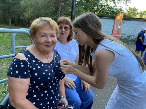 День семьи, любви и верности в Скарятинском саду