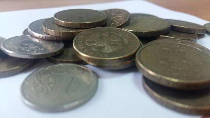 Врач-педиатр получила зарплату двумя мешками 10-рублевых монет