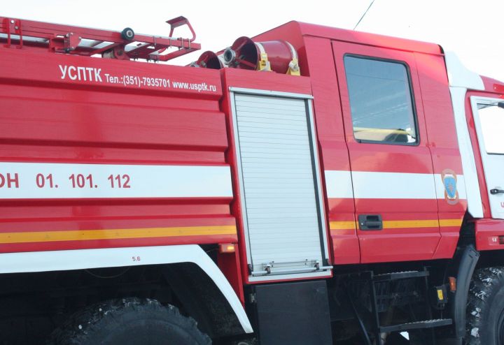 В Татарстане от пожара спасли 10 человек, среди них был ребенок