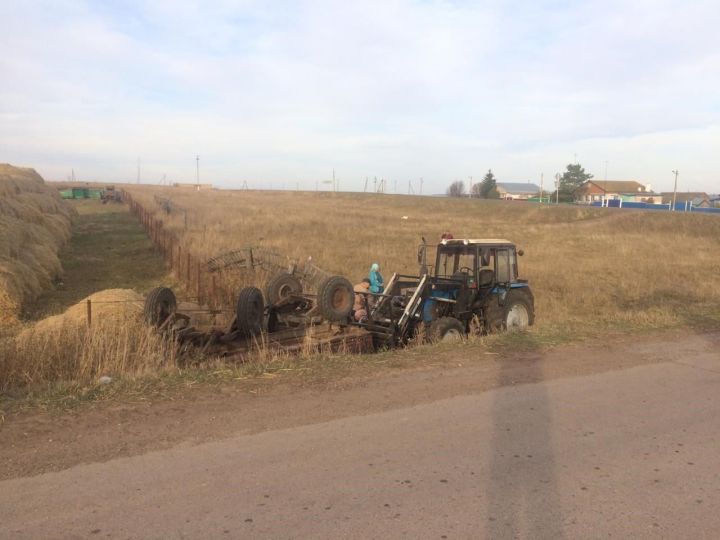 В Чистопольском районе на месте ДТП скончался пассажир трактора