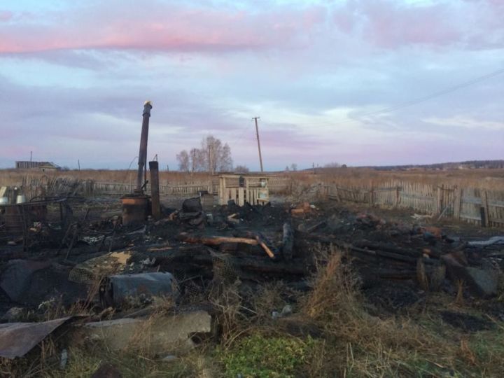 В Чистопольском районе - очередной пожар с гибелью