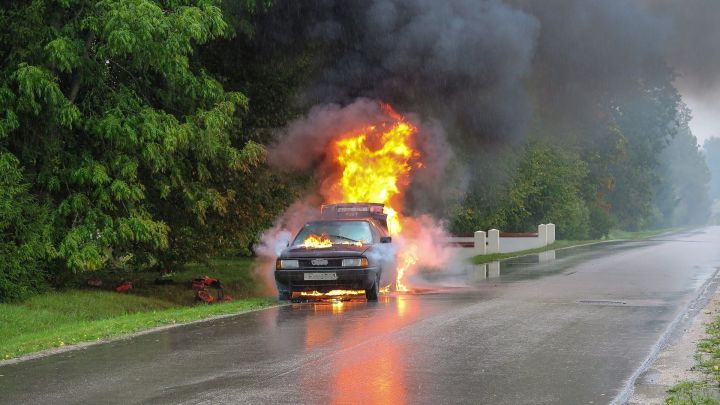 В Чистополе участились пожары транспортных средств