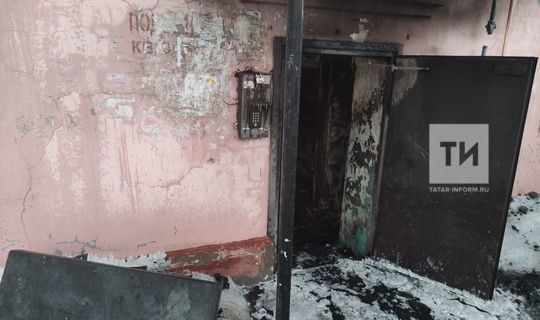 В Казани из пожара огнеборцы спасли 12 человек