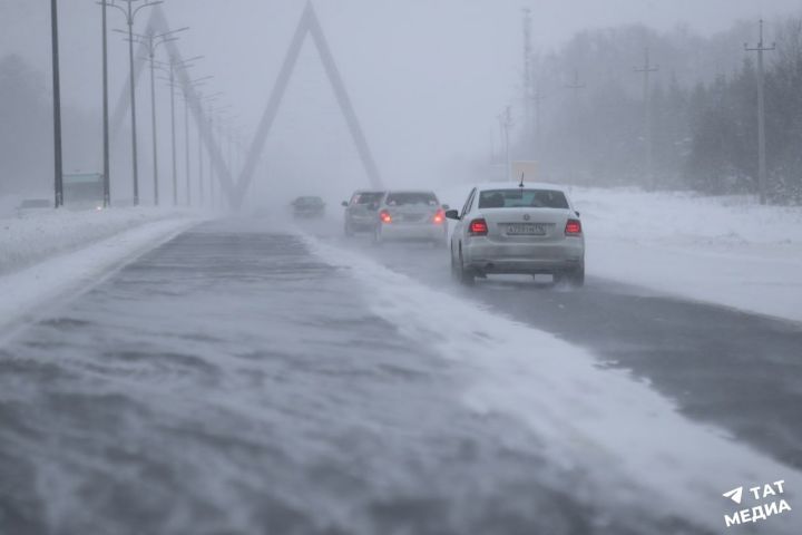 В Татарстане в выходные ожидается  сильная метель