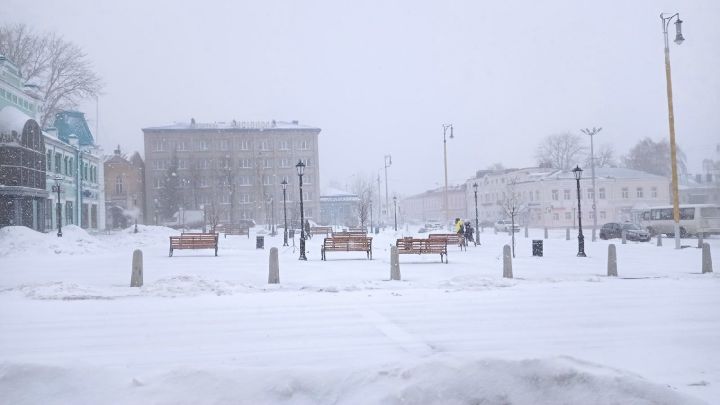 Апрель в Татарстане начнется с потепления, осадков и метели