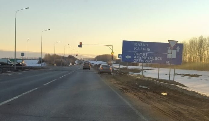 Аварийно опасным остается чистопольский участок федеральной автодороги