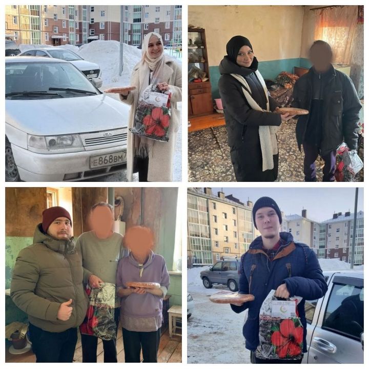 Активисты чистопольского союза мусульманской молодежи помогли нуждающимся