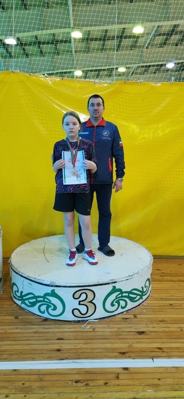 Чистопольская спортсменка заняла бронзовую медаль в финальном этапе соревнований по бадминтону