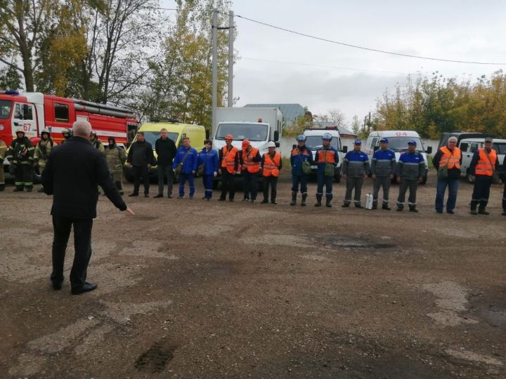 В Чистопольском районе состоялась штабная тренировка по гражданской обороне
