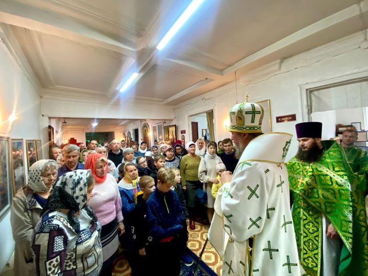 В чистопольском молитвенном доме прошла Божественная литургия