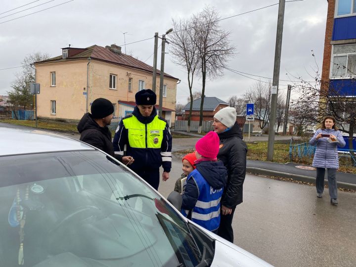 «Дорожный патруль»: дошкольники напомнили чистопольским водителям и пешеходам правила дорожного движения
