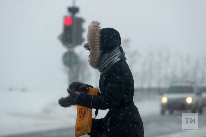 В Татарстане ожидается сильный ветер и ледяной дождь