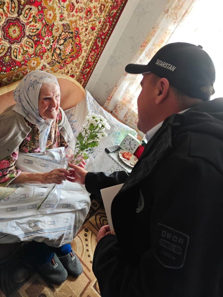 Участнице Великой Отечественной войны из Чистополя исполнилось 104 года