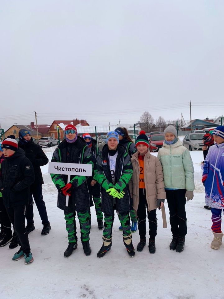 Чистопольские спортсмены приняли участие в соревнованиях по лыжным гонкам