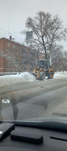 Работы по вывозу снега с улиц Чистополя продолжаются