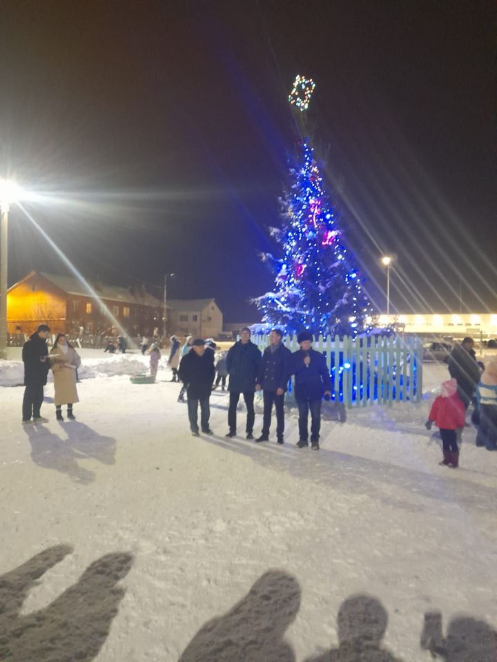 На территории района Автовокзал-Кулясово (ТОС № 5) для детей прошло новогоднее мероприятие