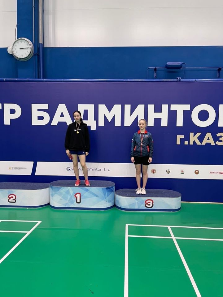Чистопольская спортсменка Злата Жукова завоевала бронзу в турнире по бадминтону