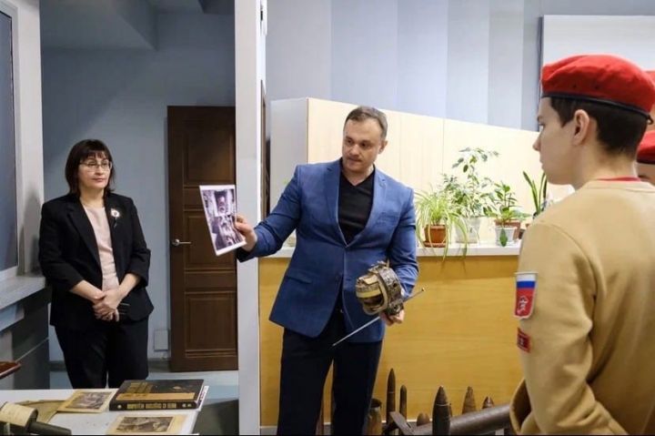 На выставке в Казани представлены экспонаты, найденные чистопольскими поисковиками