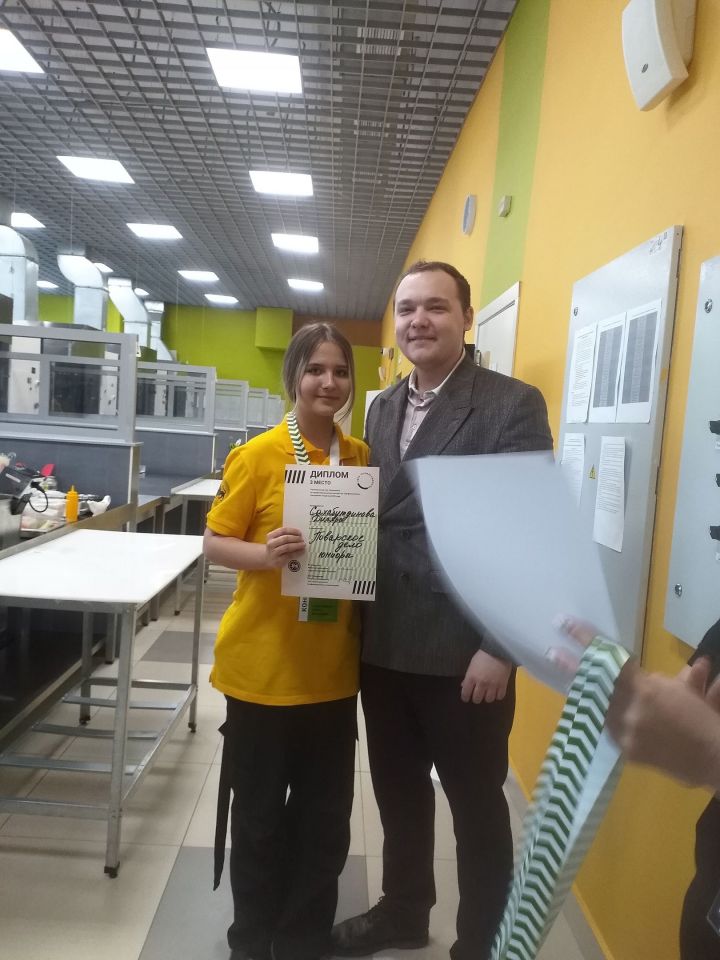 Чистопольская гимназистка вошла в число победителей регионального этапа чемпионата «Профессионалы»