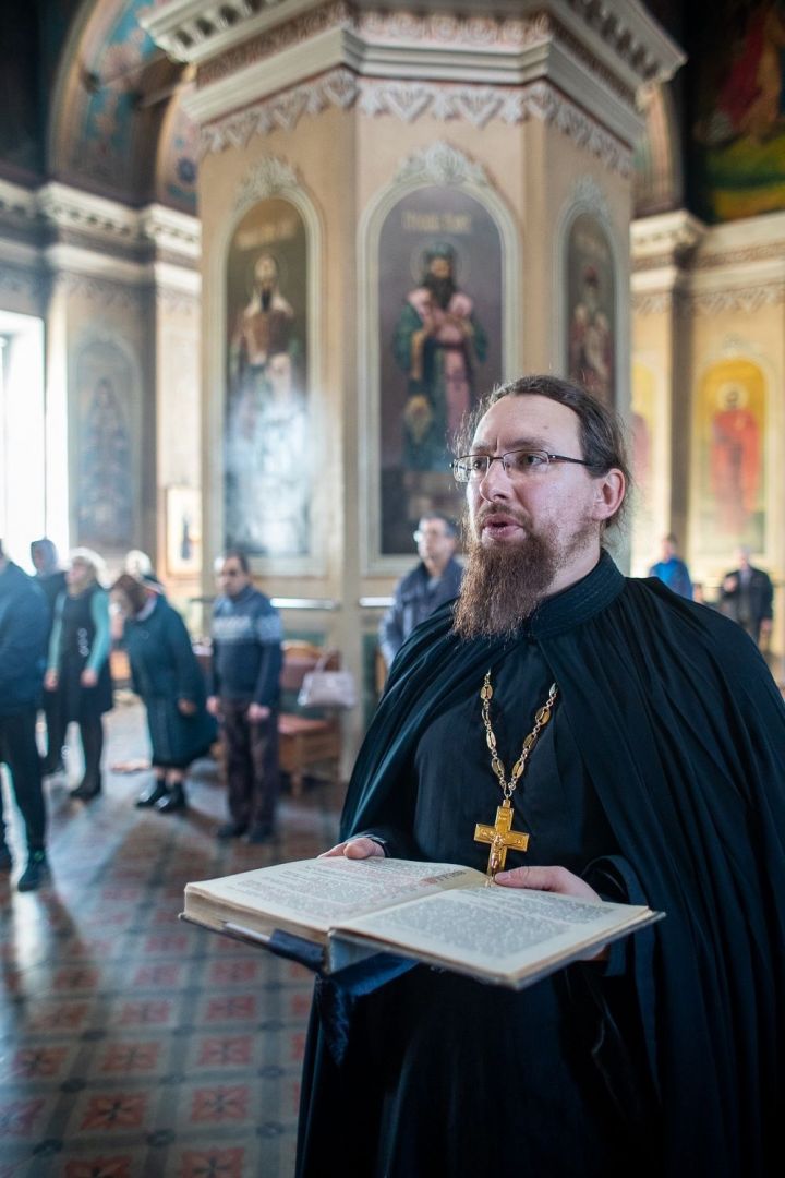 Епископ Пахомий возглавил богослужение в чистопольском соборе