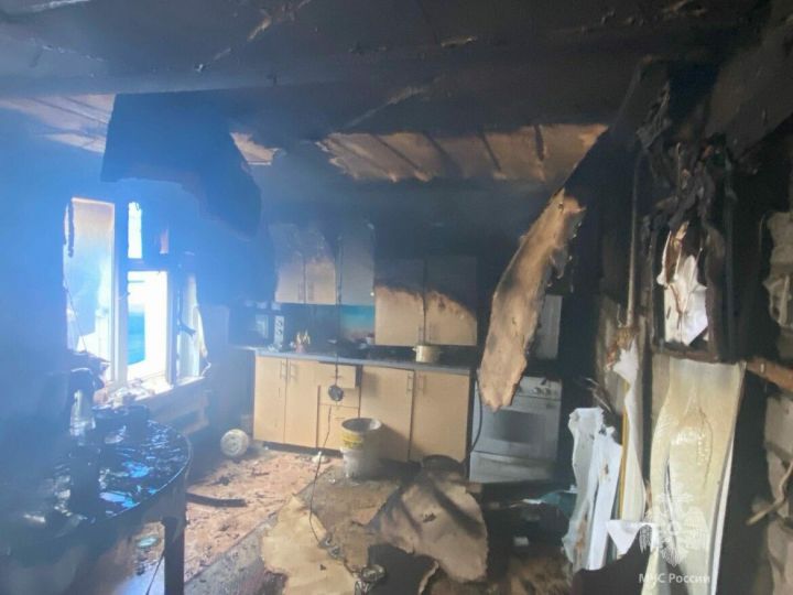 Неудачное копчение сала привело к пожару в Татарстане