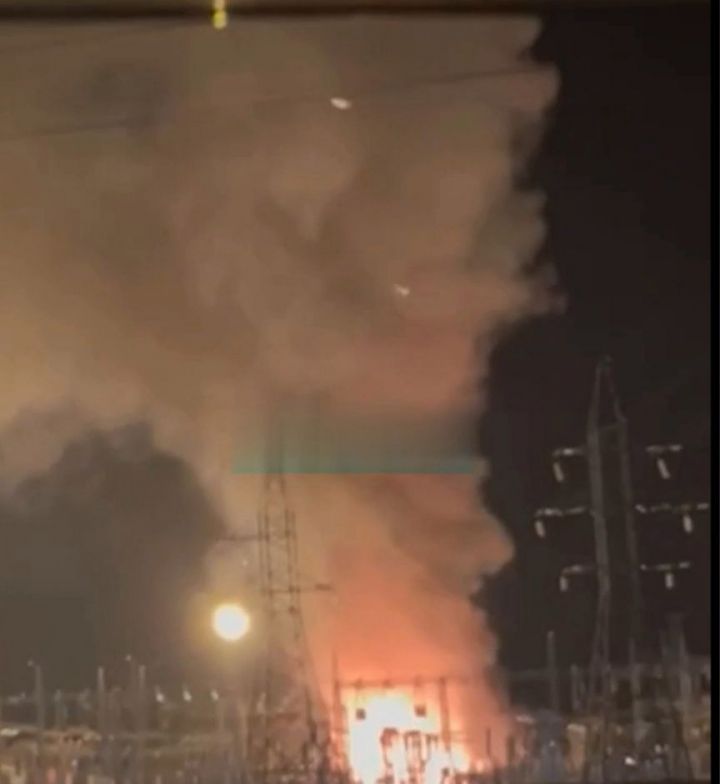 В Белгороде произошел пожар на ТЭС