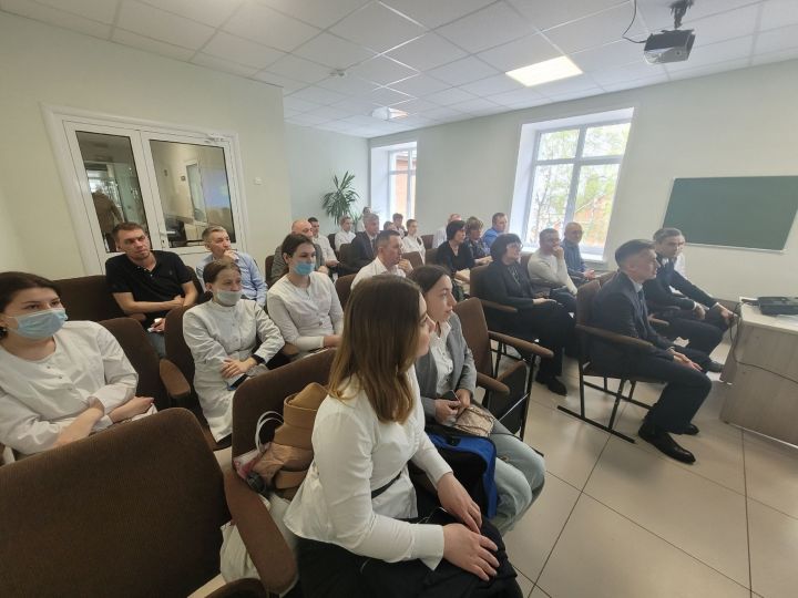 В Чистопольской ЦРБ прошел семинар о комплексном лечении механической желтухи
