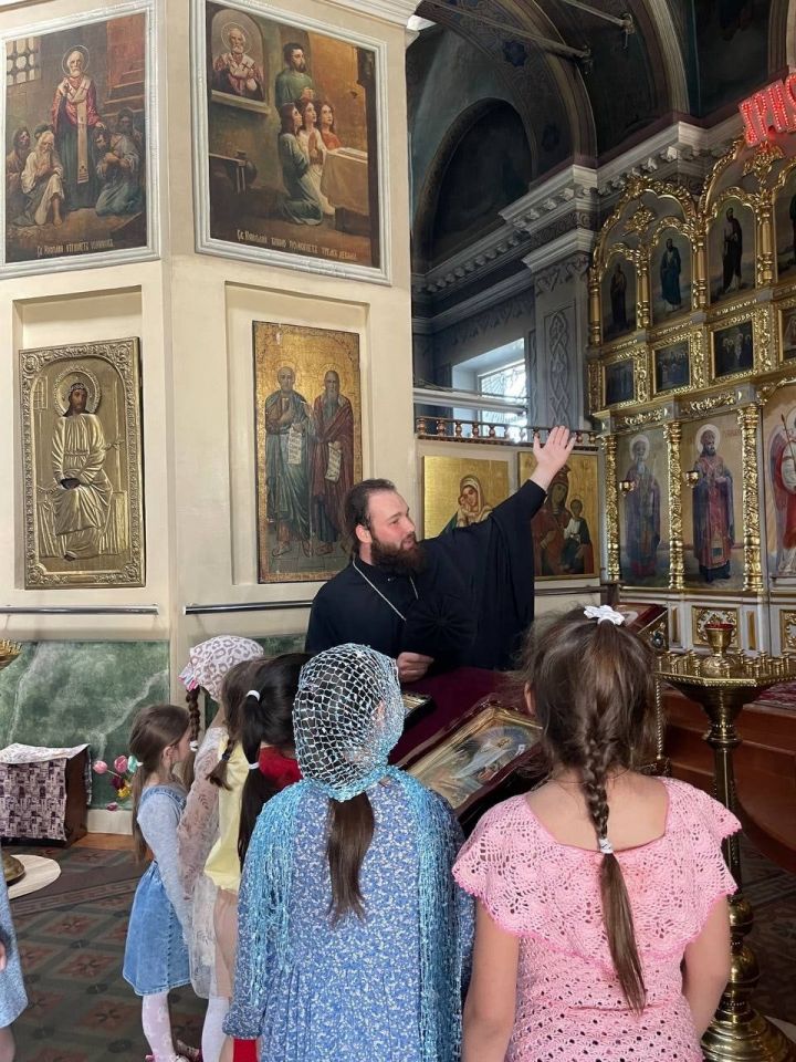 Праздник ко Дню Святителя Николая Чудотворца прошел в воскресной школе