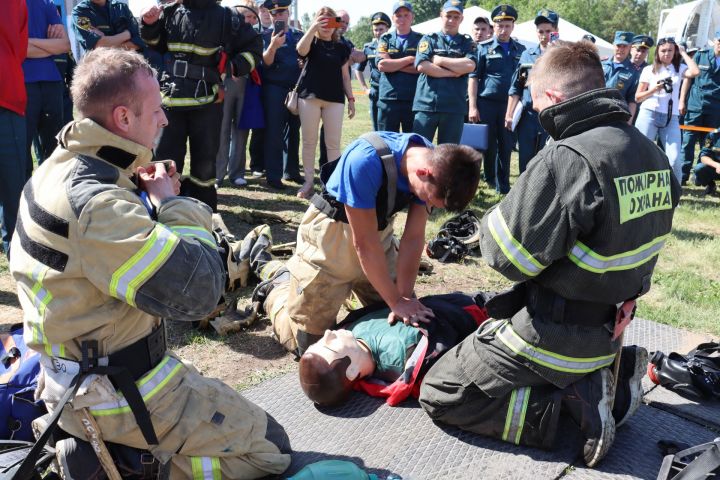 Чистайда янгын сүндерүчеләрнең республика ярышлары узды