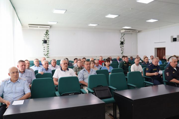 В Чистополе состоялось заседание антитеррористической комиссии