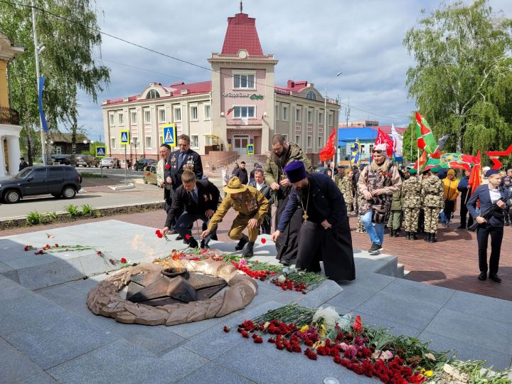 В Чистополе состоялся традиционный автопробег ко Дню Победы