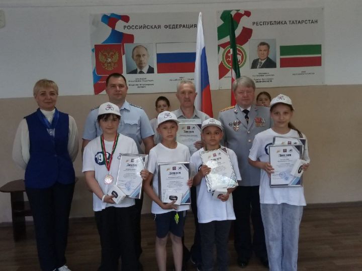 Команду ЮИД из Чистопольского района поздравили с хорошим выступлением в республиканском конкурсе