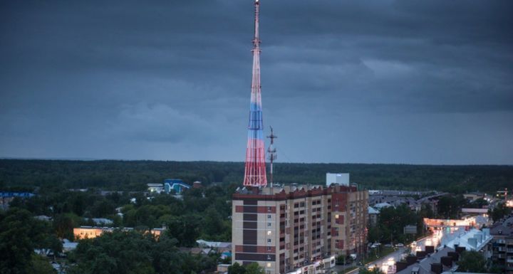 На казанской телебашне в День памяти и скорби включится алая подсветка