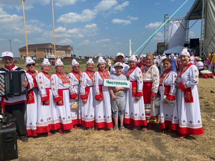 Ансамбль из Чистопольского района выступил на республиканском празднике «Уяв»