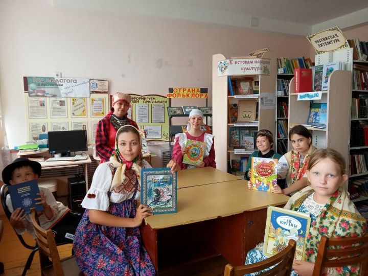 Ребята чистопольского села окунулись в мир фольклора