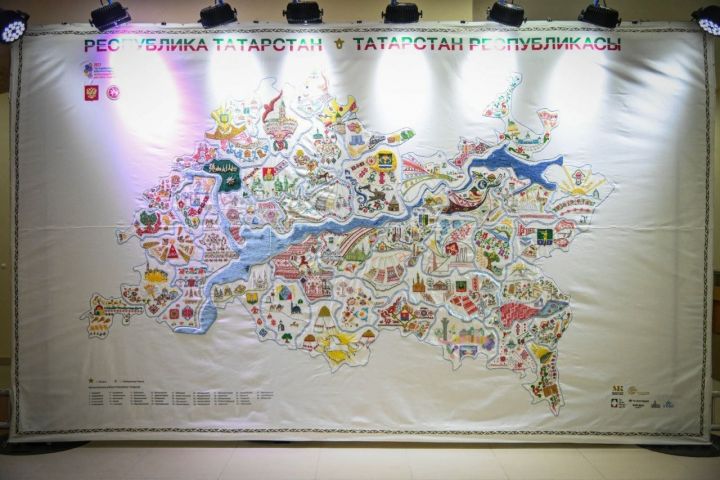Карту Чистопольского района презентовали в Болгаре