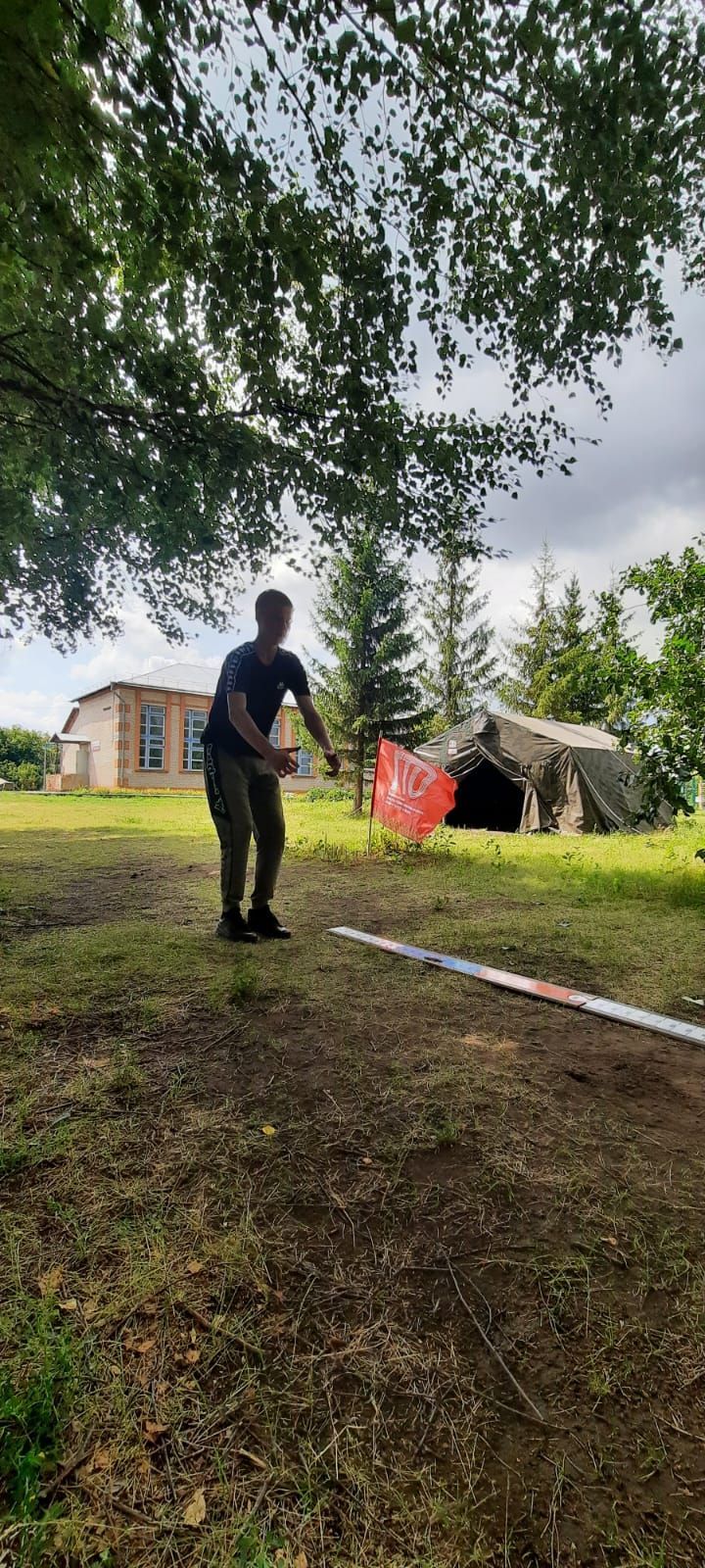 Воспитанники военно-патриотического лагеря «Вымпел» сдали нормы ГТО