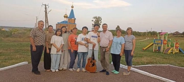 В чистопольское село приехали туристы из Южной Кореи