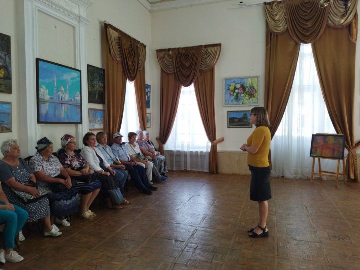 Активисты Черемшанской организации ветеранов посетили Чистополь