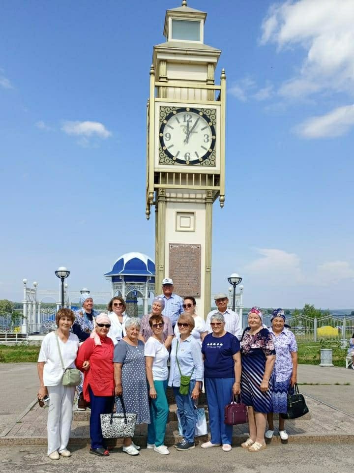 Активисты Черемшанской организации ветеранов посетили Чистополь