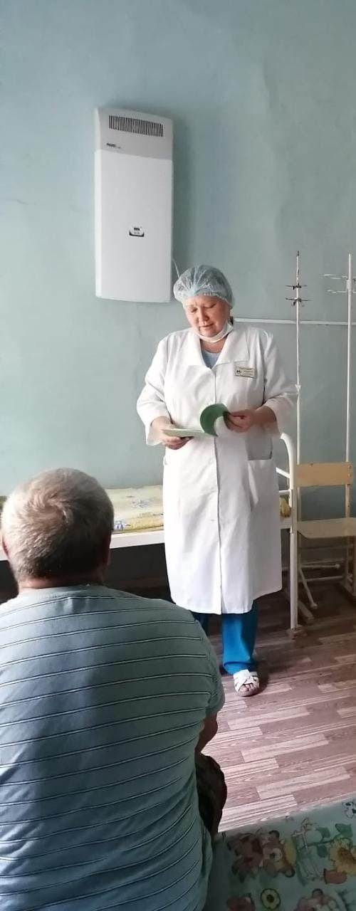 В стационаре Чистопольской ЦРБ прошла лекция в рамках Всемирного дня борьбы с гепатитом