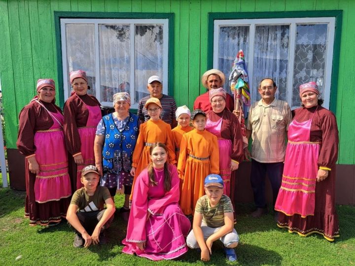 В чистопольском селе прошел сбор полотенец к празднику Питрау