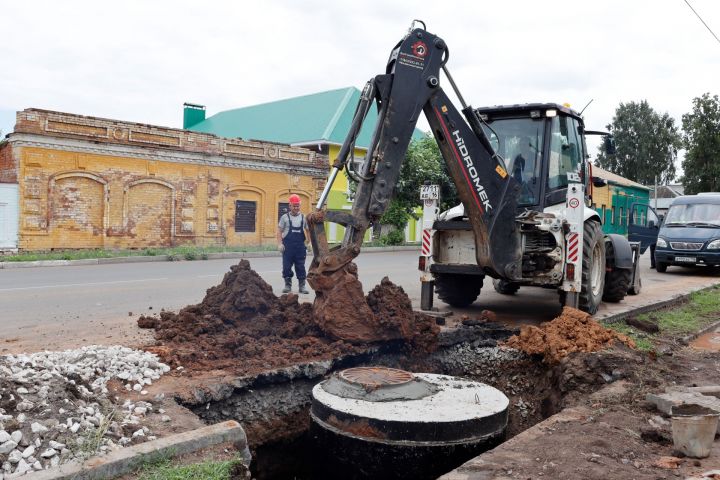 В Чистополе идет активная реконструкция сетей водоснабжения