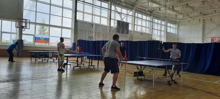 В Чистополе прошел турнир по настольному теннису среди мужчин