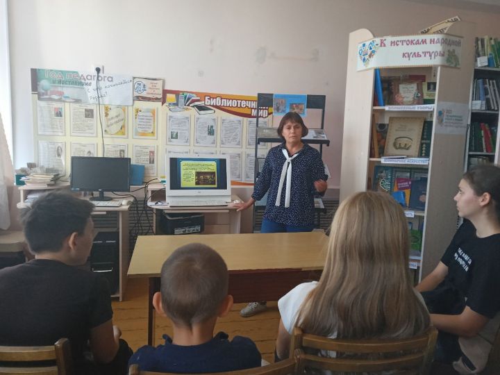 Ребята чистопольского села узнали, как учились на Руси