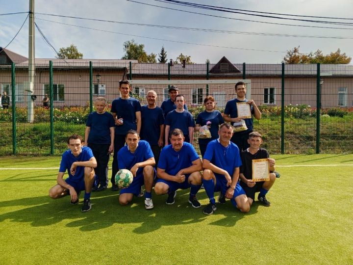 В чистопольском доме-интернате состоялась товарищеская встреча по мини-футболу