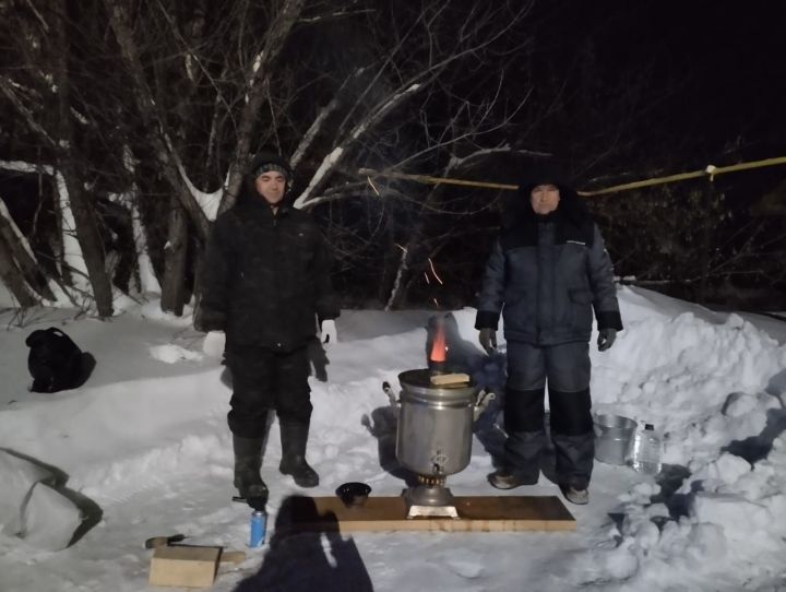 В чистопольском селе в праздник Крещения Господня состоялось великое освящение воды