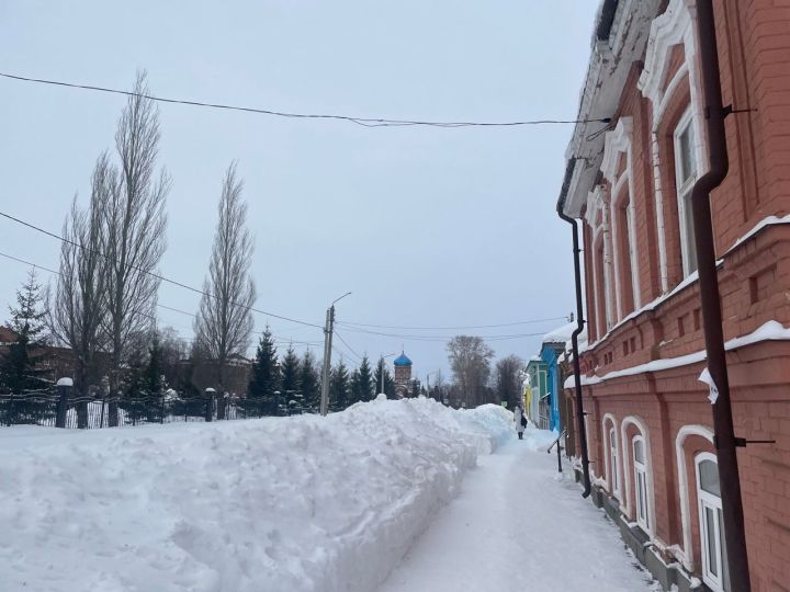 Метель и снег ожидаются сегодня в Чистополе