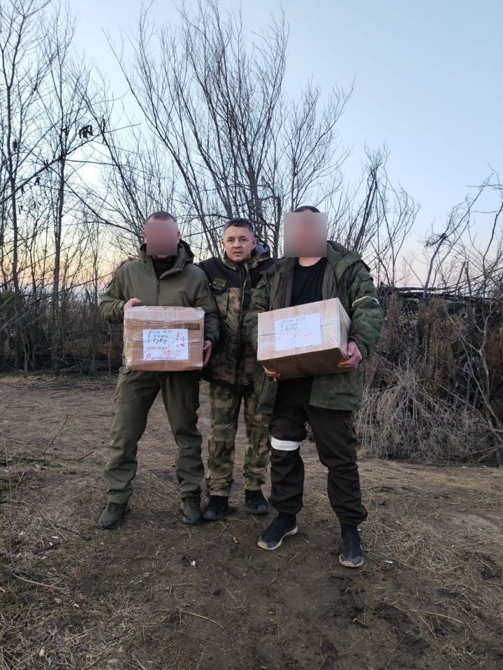Чистопольские волонтеры доставили гуманитарный груз в зону СВО